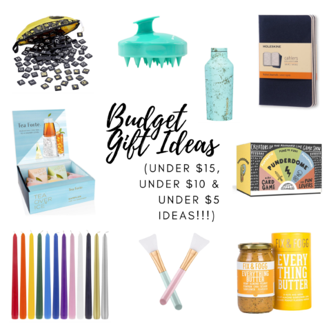 last minute budget  gifts (finds under $15, $10 and $5!)